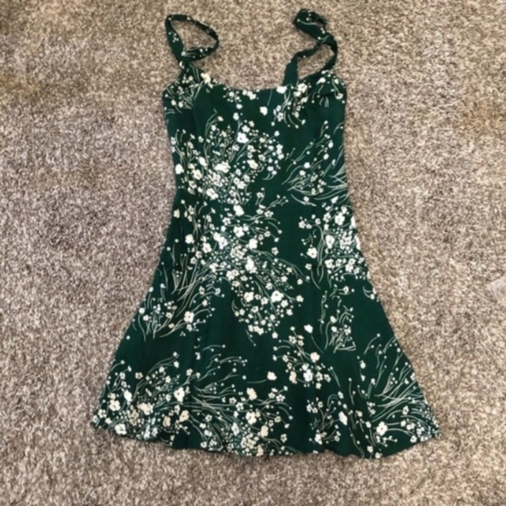 Reformation Tempest Mini Dress - Lake Size 6 - Picture 4 of 4